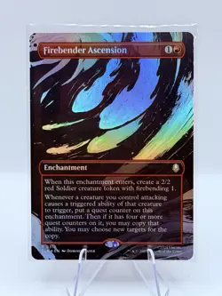Firebender Ascension (Borderless) Avatar: The Last Airbender Foil - Image 1