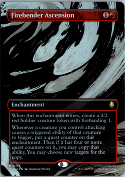 Firebender Ascension (Borderless) R Avatar: The Last Airbender 312 NM Foil Magic - Image 1