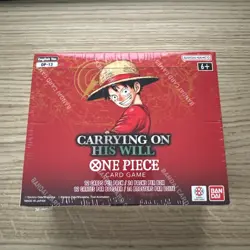One Piece CCG OP13 Carrying On His Will Booster Box - New & Sealed - English - Image 1