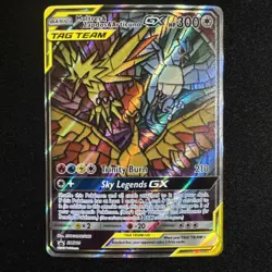 Moltres & Zapdos & Articuno GX SM210 - SEALED Black Star PROMO Pokemon TCG Card - Image 1