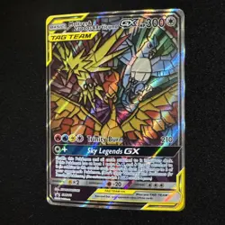 Moltres & Zapdos & Articuno GX SM210 - SEALED Black Star PROMO Pokemon TCG Card - Image 2
