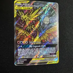 Moltres & Zapdos & Articuno GX SM210 - SEALED Black Star PROMO Pokemon TCG Card - Image 3