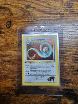 Erika's Dragonair 1st Edition Gym Heroes 4/132 | Holo | Pokemon Card WOTC - Image 1