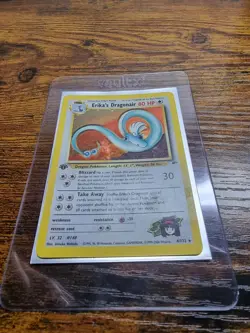 Erika's Dragonair 1st Edition Gym Heroes 4/132 | Holo | Pokemon Card WOTC - Image 2