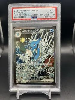 Kingdra EX 131 PSA 10 Gem Mint Scarlet & Violet Promo Pokemon Card - Image 1