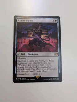 MTG - Ninja's Blades - Final Fantasy NM/M Condition - Image 1