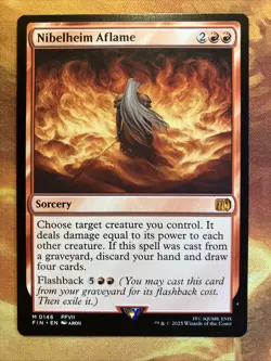 MTG Ninja's Blades, Nibelheim Aflame & Summoner's Grimoire FINAL FANTASY NM - Image 3