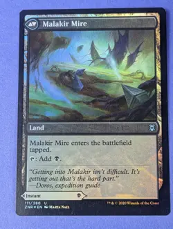 MTG: Zendikar Rising: Malakir Rebirth / Malakir Mire Foil #111/280 Uncommon - NM - Image 2