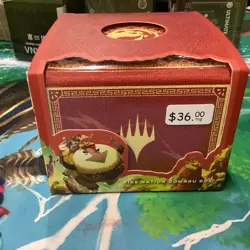 Gatherers' Tavern MTG Avatar the Last Airbender Fire Nation Domaru Deck Box - Image 1