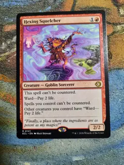 Magic the Gathering MTG - 1 x Hexing Squelcher - Lorwyn Eclipsed - NM - Image 1