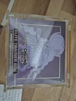 Pokemon TCG Chilling Reign Elite Trainer Box Purple, ETB SWSH, Sealed And Case - Image 1
