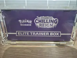 Pokemon TCG Chilling Reign Elite Trainer Box Purple, ETB SWSH, Sealed And Case - Image 3