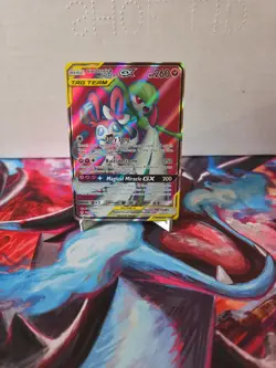 Pokemon TCG Gardevoir & Sylveon GX Full Art Holo Card 204/214 Unbroken Bonds - Image 1