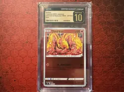 CGC 10 2022 Pokemon Japanese Charizard VMAX & Rayquaza VMAX Moltres Reverse Holo - Image 1