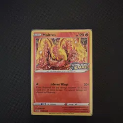 Moltres SWSH185 Brilliant Star Pre Release Kit SEALED Pokemon TCG - Image 1