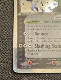 Pokemon Rocket's Scyther Ex Team Rocket Returns Holo 102/109. - Image 3