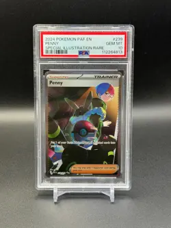 Pokemon Penny 239/091 SV: Paldean Fates SIR PSA 10 GEM - Image 1