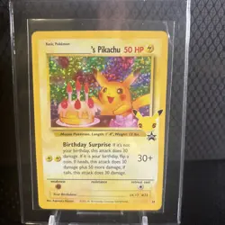 Birthday Pikachu 24 Celebrations Classic Collection Pokemon TCG - Image 1