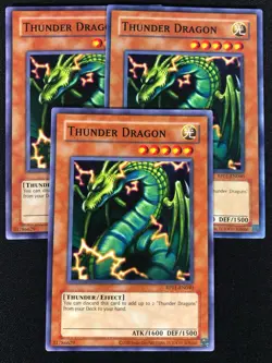 Yugioh Thunder Dragon RP01-EN040 Common x3 (NM) - Image 1