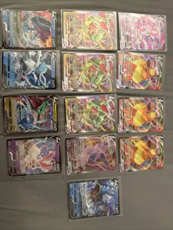Pokemon Card Lot 13 Cards - Evolving Skies - Vmax / V - NM - Image 1