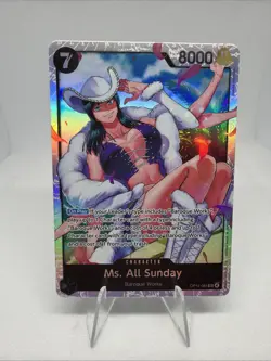 Ms. All Sunday - OP14-084 - The Azure Sea's Seven - English | One Piece - Image 1