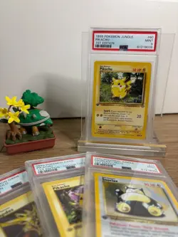 Pokemon 1999 Jungle 1st Edition - Pikachu 60/64 - PSA 9 Mint - Excellent - Image 5