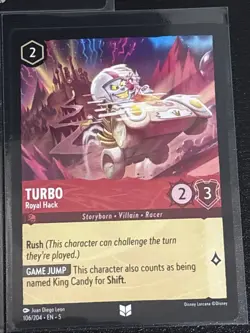 Disney Lorcana Wreck-It Ralph Theme 5 Card Lot King Candy/Turbo/Mr. Litwak - Image 4