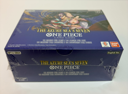 One Piece TCG The Azure Sea's Seven Booster Box OP14 ENG w/ 2 Dash Packs Sealed - Image 2
