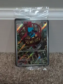 Riolu 010 Mega Evolutions ETB Pokemon Center Stamped Black Star Promo SEALED - Image 1