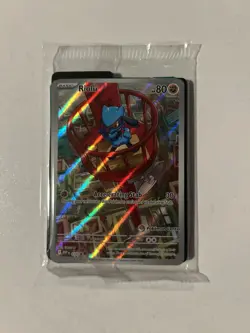 Riolu 010 Mega Evolutions ETB Pokemon Center Stamped Black Star Promo SEALED - Image 1
