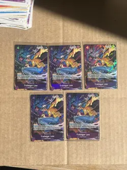 One Piece TCG Trafalgar Law Promo P-093 LOT OF 5 - Image 1