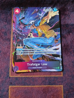 One Piece TCG Trafalgar Law P-093 Illustration Box Vol 6 Promo - Image 1