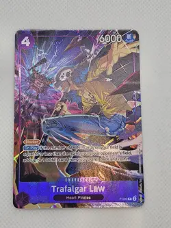 One Piece TCG Trafalgar Law P-093 Illustration Box Vol 6 Promo - Image 1