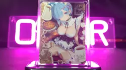 Ultra Rare Anime Spicy Waifu Card Dream of Desire CIR07 Rem Goddess Story - Image 2