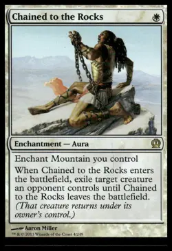 MTG Theros Chained to the Rocks #4 NM - FOIL Exact Card Shown - Image 1