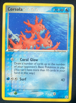 Corsola 32/101 Uncommon Pokemon Card (EX Hidden Legends) LP - Image 1