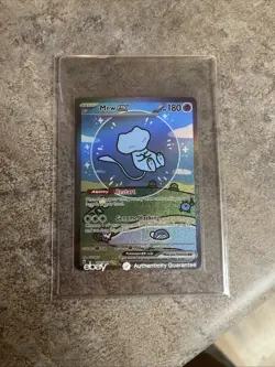 Pokemon TCG Bubble Mew EX Paldean Fates Holo Card 232/091 Fresh Pull Pack - Image 1