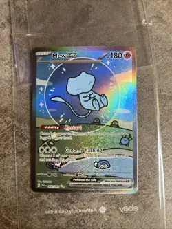 Pokemon TCG Bubble Mew EX Paldean Fates Holo Card 232/091 Fresh Pull Pack - Image 4