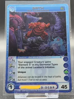 Chaotic Card : (2/5 Max) Orth The Empowerer Forged Unity Rare Creature - Image 1