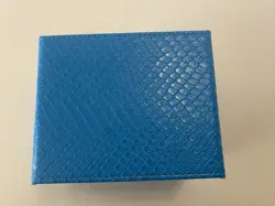 MTG Legion Storage Deck Box Dragon Scale Light Blue Rare HTF - Image 1