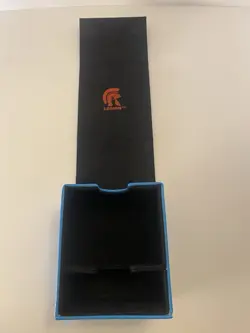 MTG Legion Storage Deck Box Dragon Scale Light Blue Rare HTF - Image 2