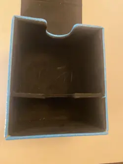 MTG Legion Storage Deck Box Dragon Scale Light Blue Rare HTF - Image 3