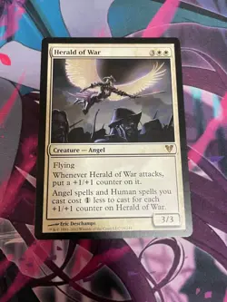 MTG - HERALD OF WAR - AVR - LP - RARE - Image 1