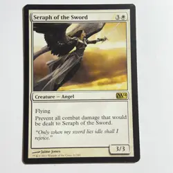 Seraph of the Sword 31 R Magic 2014 (M14) Magic the Gathering MTG LP - Image 1