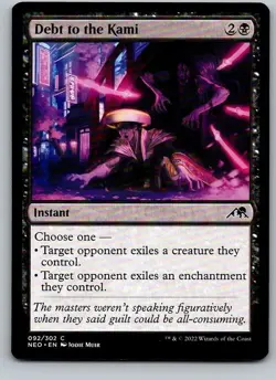 Debt to the Kami NEO #92 MTG - Image 1