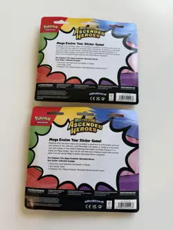 Pokemon Ascended Heroes Tech Sticker Collection Set Of 2 - Factory Sealed! - Image 4