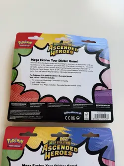 Pokemon Ascended Heroes Tech Sticker Collection Set Of 2 - Factory Sealed! - Image 5