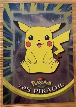 topps Pokemon TV Animation Edition Series 1 Holo Foil #25 Pikachu - Image 1