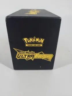 PokemonDusk Mane Necrozma Sun & Moon Ultra Prism Elite Trainer Box Empty Box - Image 5