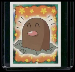 Pokemon Merlin Collections Sticker Series 1 Diglett #50 1999 NM - Image 1